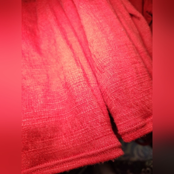 Max Studio Crinkled Jersey Flutter Sleeve Wrap Midi Dress – Size Large – NWOT - Picture 7 of 10